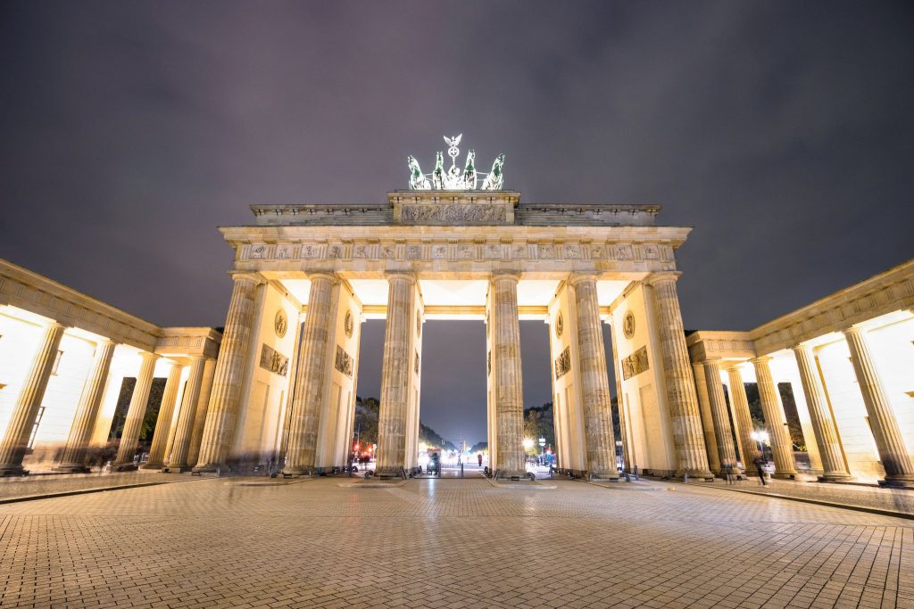 Brandenburger Tor bei Nacht